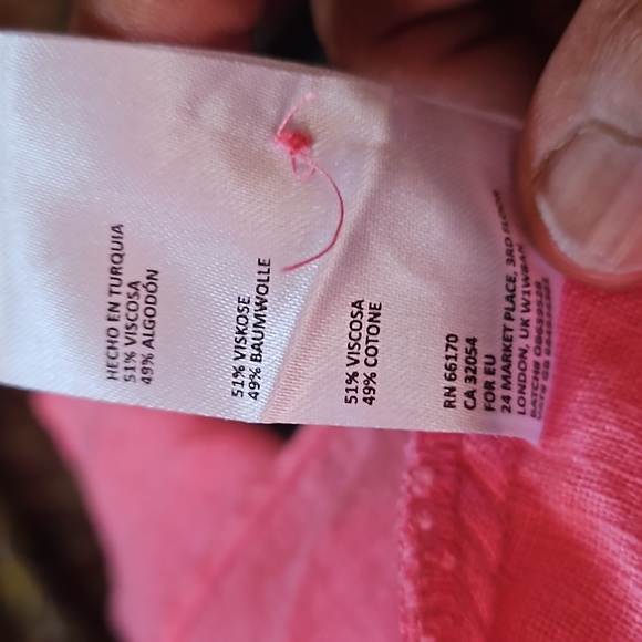 Lilka for Anthropologie Pink Cropped Ruffled Sleeved Top - Picture 9 of 9